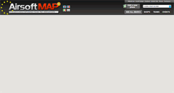 Desktop Screenshot of en.airsoftmap.fr